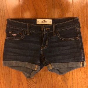 Hollister jean shorts